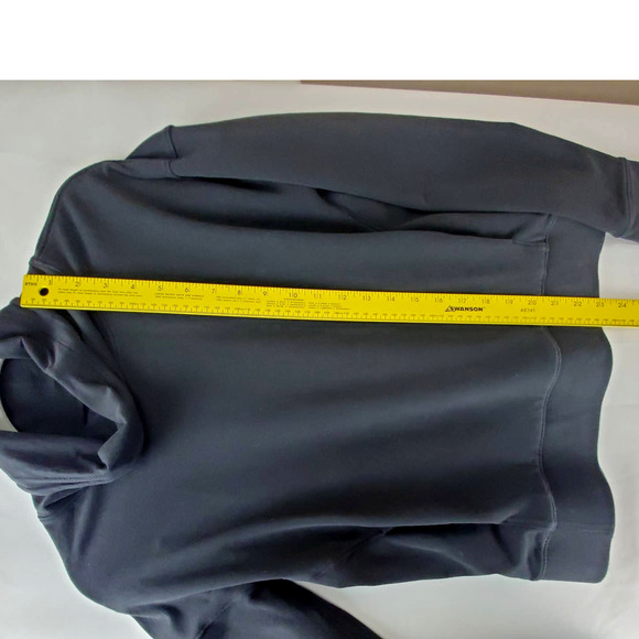 Lululemon Go Forward Black Turtleneck Cowlneck Pullover Sweater Sweatshirt Sz 4 - Picture 9 of 10